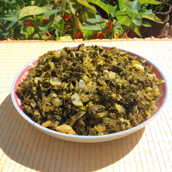 酸菜湖南湘西特产青菜农家贵州开胃老坛四川腌制