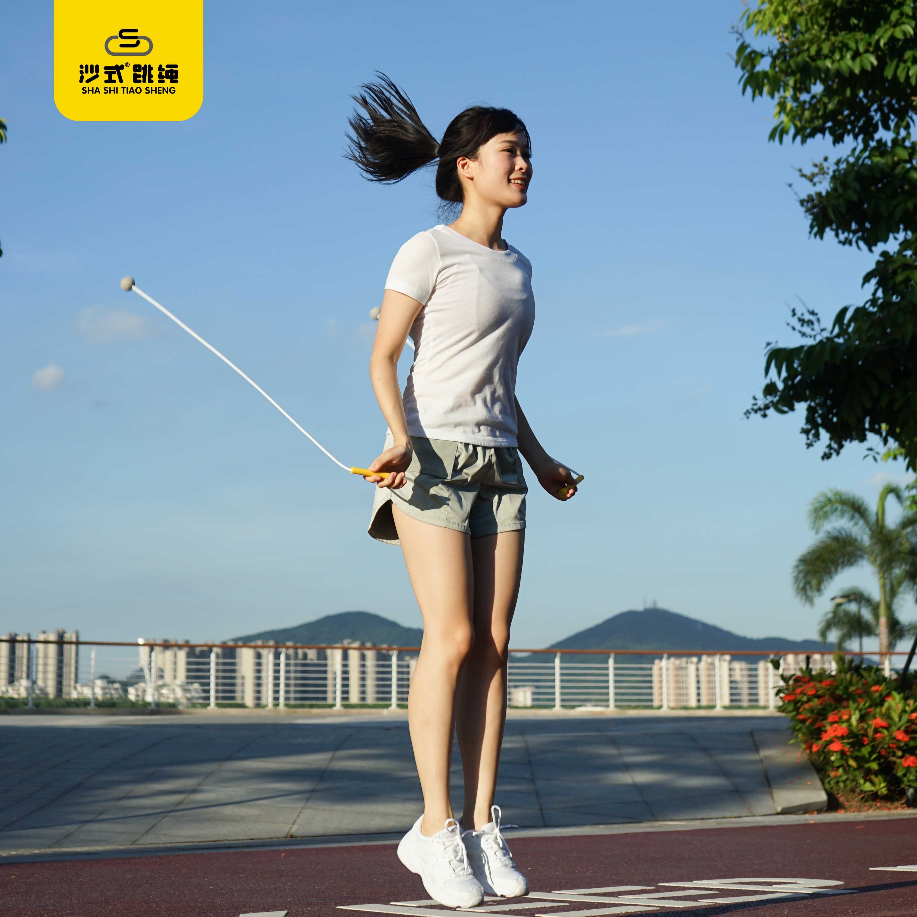 沙式跳绳矫正专业儿童小学生一年级幼儿园初学专用跳绳