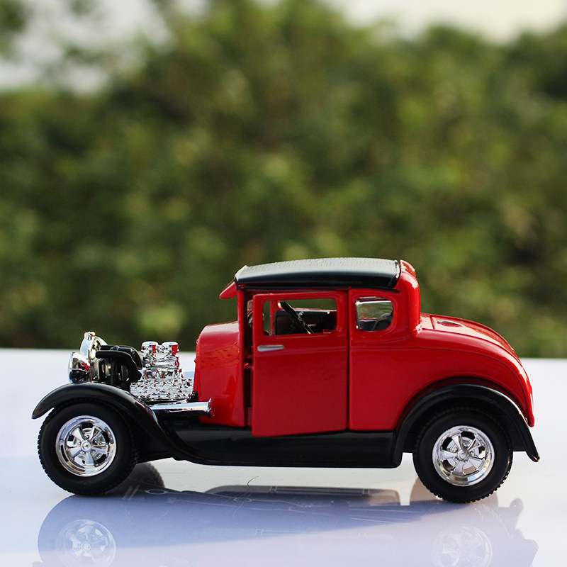 美驰图福特1929ford合金玩具汽车模型老爷车礼品收藏车模
