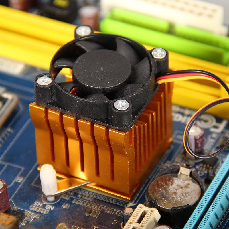 玄冰风4010超静音4cm厘米台式电脑主板南桥北桥风扇散热器3针3线-图3