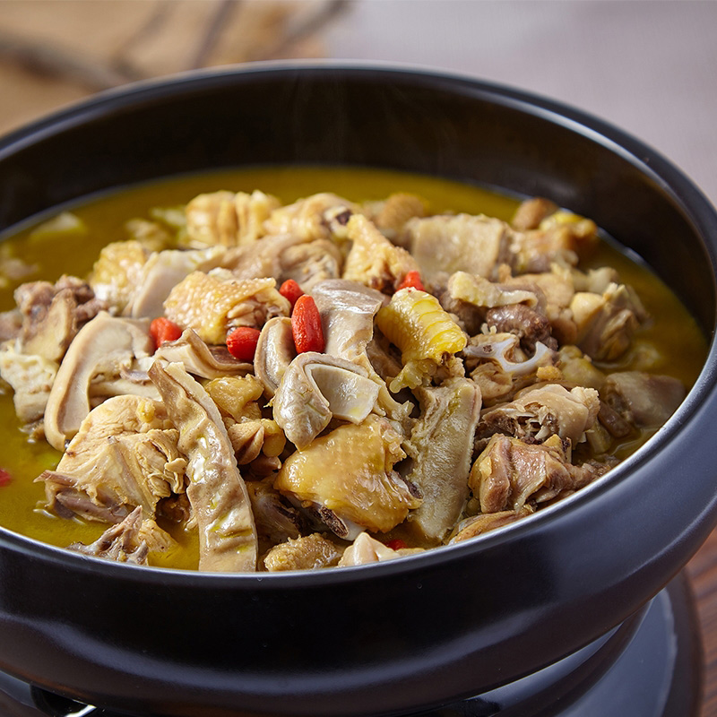 猪肚捞王胡椒煲鸡酒店饭店餐饮饮用加热即食半成品肉类