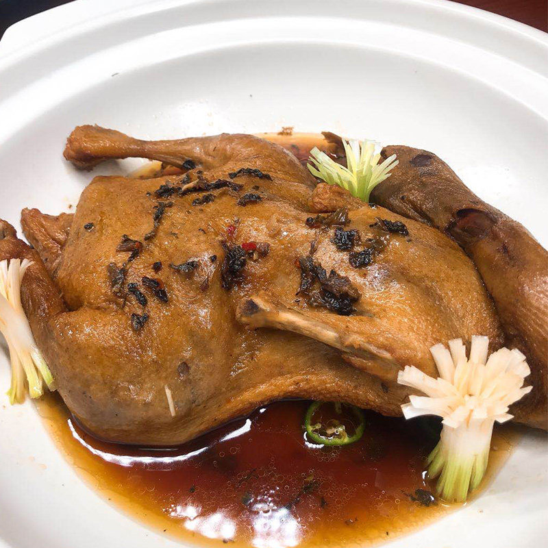 梅菜蒸鸭700g整鸭酒店饭店餐饮半成品肉类宴席半成品肉类
