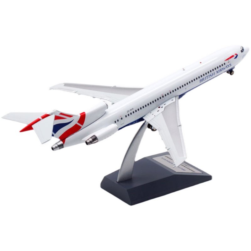 ardba29合金飞机模型英国航空波音b727200zsnvr飞机模型