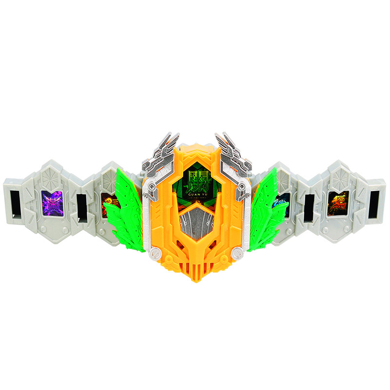 梦想三国精诚的心传奇英雄牌黄金版帝王腰带召唤器变身器男孩玩具