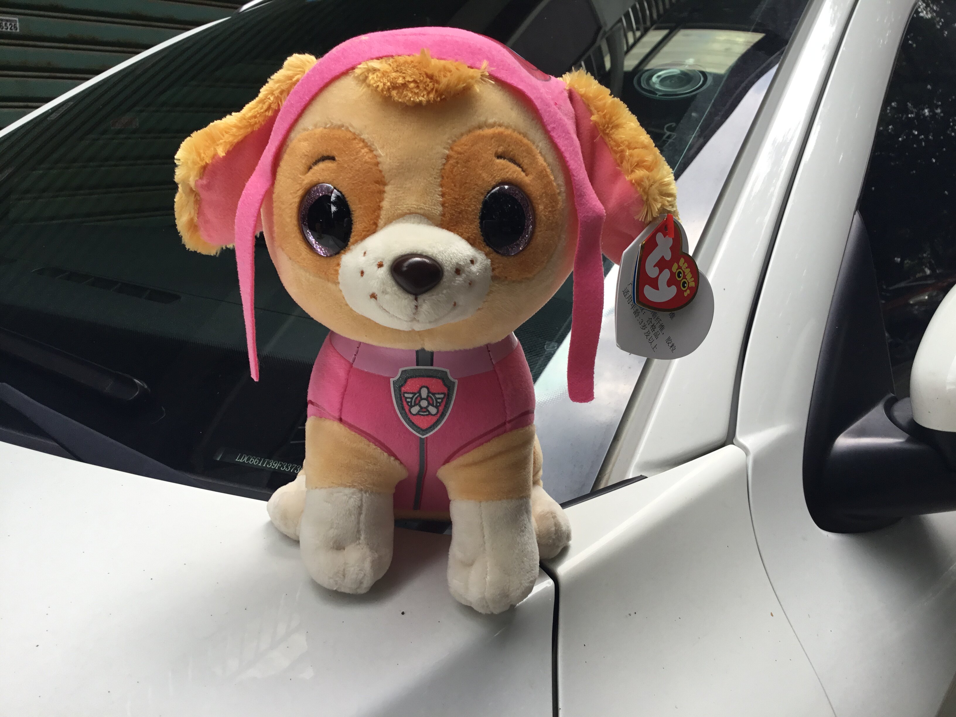 tybeanieboos美国原装汪汪队立大功天天狗毛绒动物玩具原装