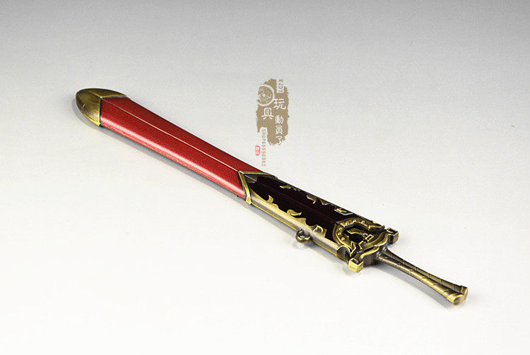 名剑武器兵人12寸佩剑剑掩日王八越王古代秦古代兵人专区