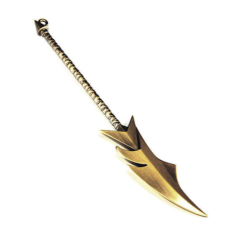 万人模型兵器玩具兵人12寸勇士屠龙长矛之王游戏