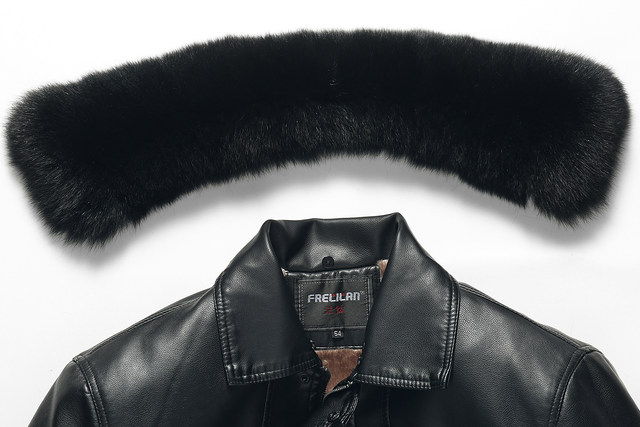Winter mid-length large size middle-aged and elderly leather men's fur all-in-one fur coat big fur collar PU leather jacket dad outfit Winter mid-length large size middle-aged and elderly leather men's fur all-in-one fur coat big fur collar PU leather jacket dad outfit