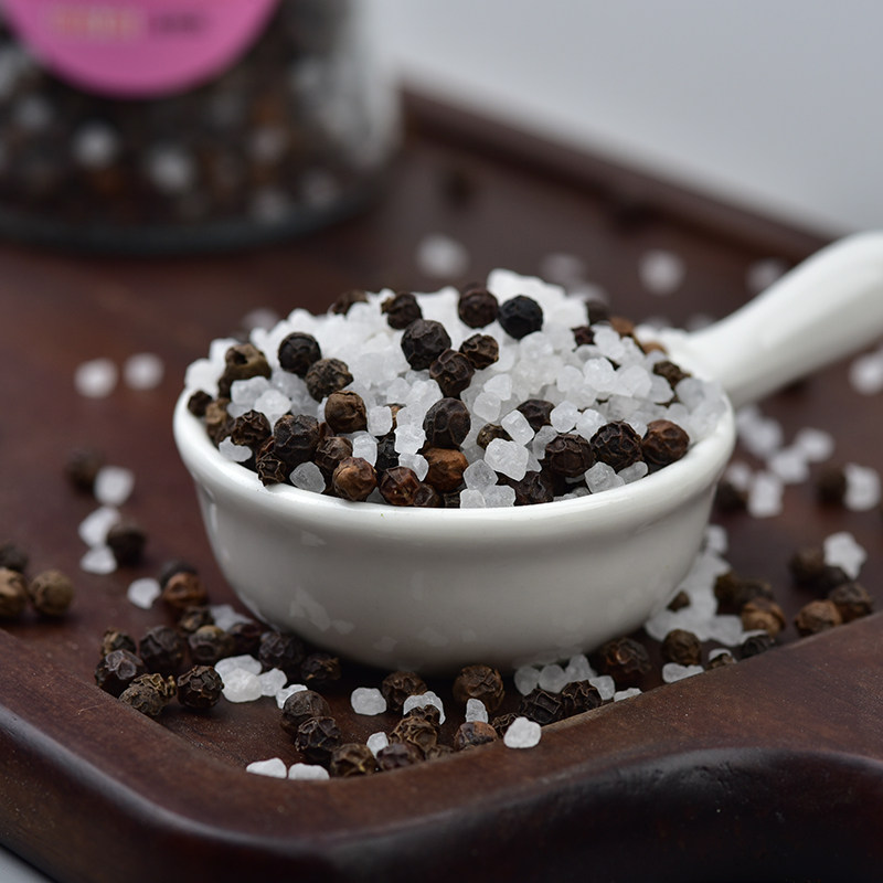 黑胡椒牛排西餐厅专用海盐混合调料现磨研磨器煎其它调料