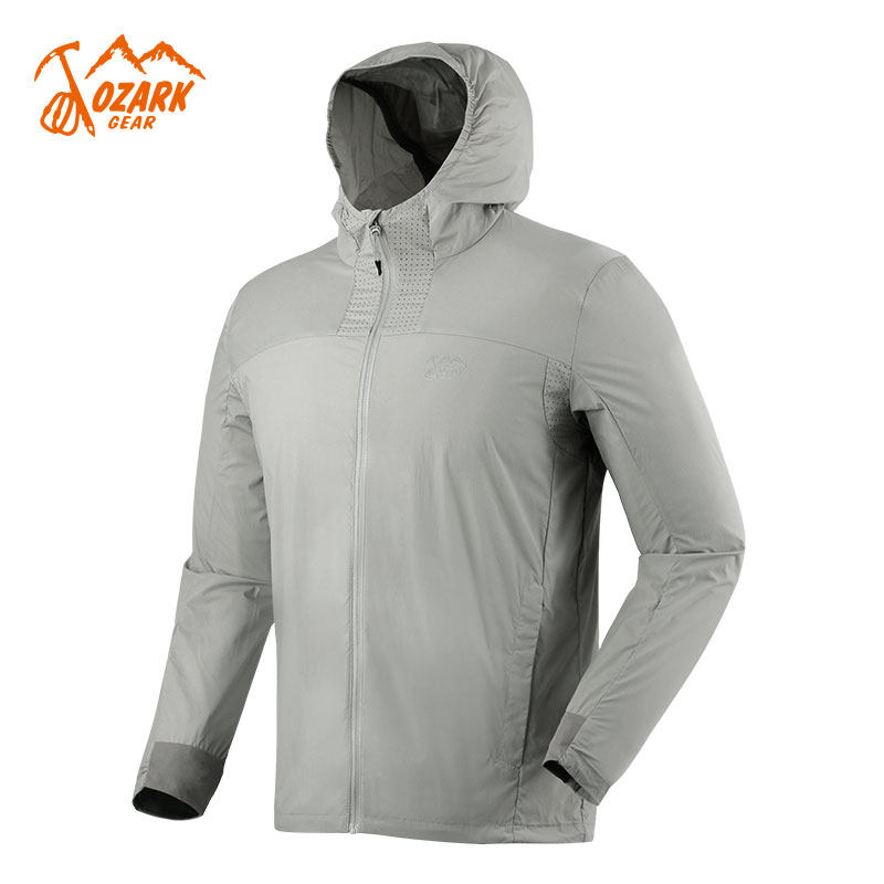 防晒ozark奥索卡春夏新品户外男款轻薄防水皮肤防晒衣