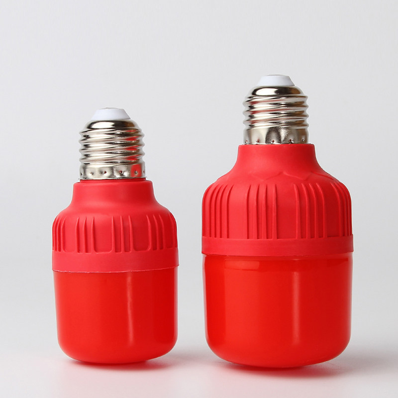 灯泡led红色红灯笼e27螺口小灯泡财神神灯供佛led单灯
