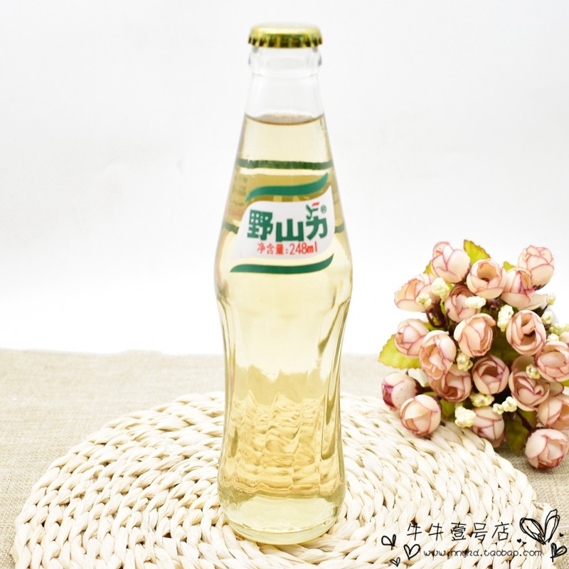 野山儿时怀旧箱包整箱茶味柠檬山力果味饮料果味