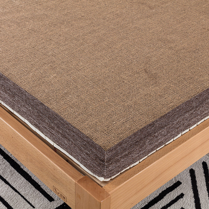 欢颜新品偏硬护脊山棕床垫 天然无异味 棕榈床垫 植物弹性超透气