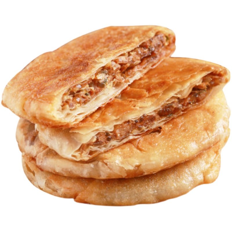椒牛肉馅饼酥皮馅饼猪肉大葱速冻半成品速食早餐煎饼