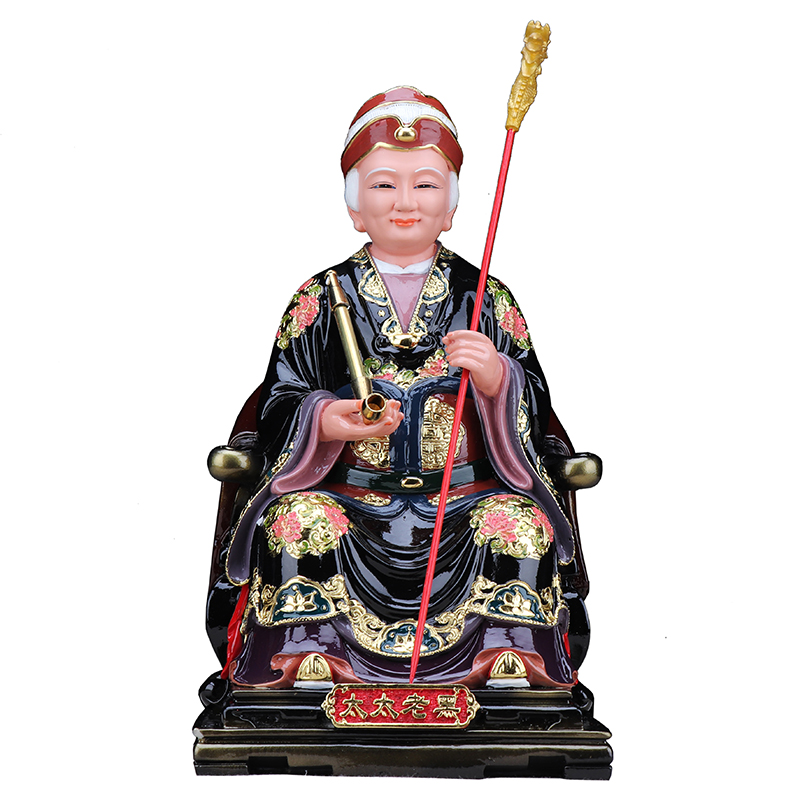 黑老太黑妈妈佛像仙家树脂佛像保家仙供奉摆件黑老太太黑妈妈神像