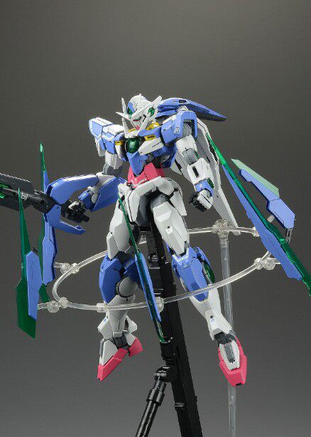 敢达现货万代模型mg量子00q剧场特典支撑高达模型专区