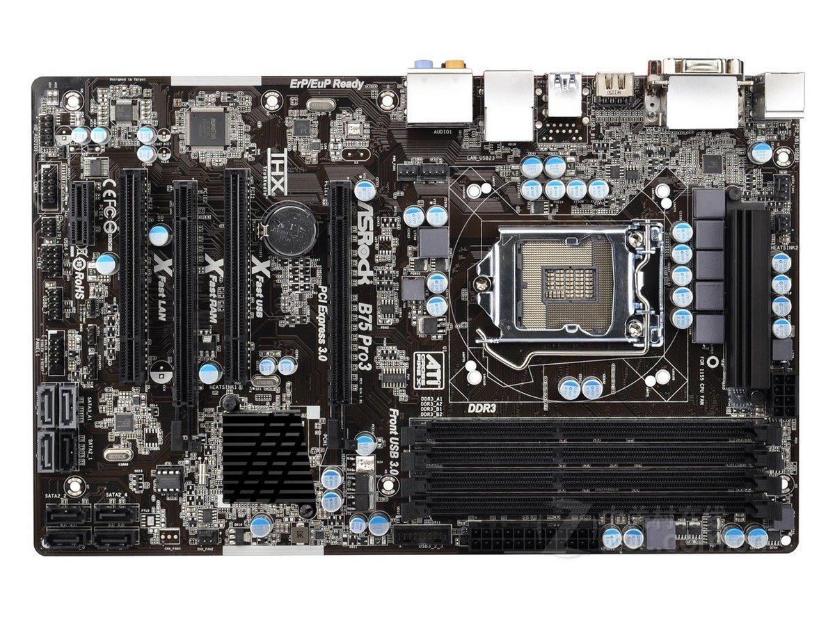 b75主板华擎asrock华擎科技b75mdgspro3mitxgl主板