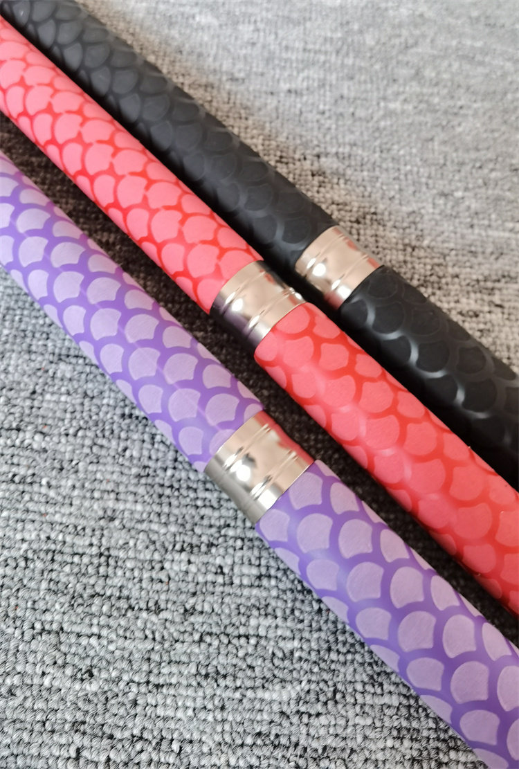 加长加粗短节碳素抄网鲤鱼专用超硬超轻强鱼抄网杆