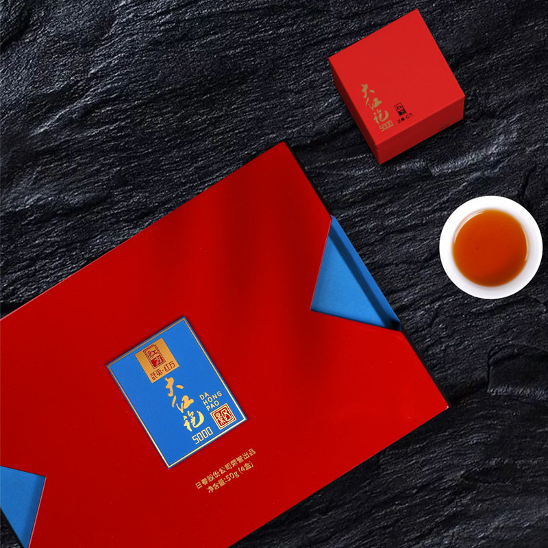 大红红袍日春茶业武夷茶叶景区500050g岩茶大红袍