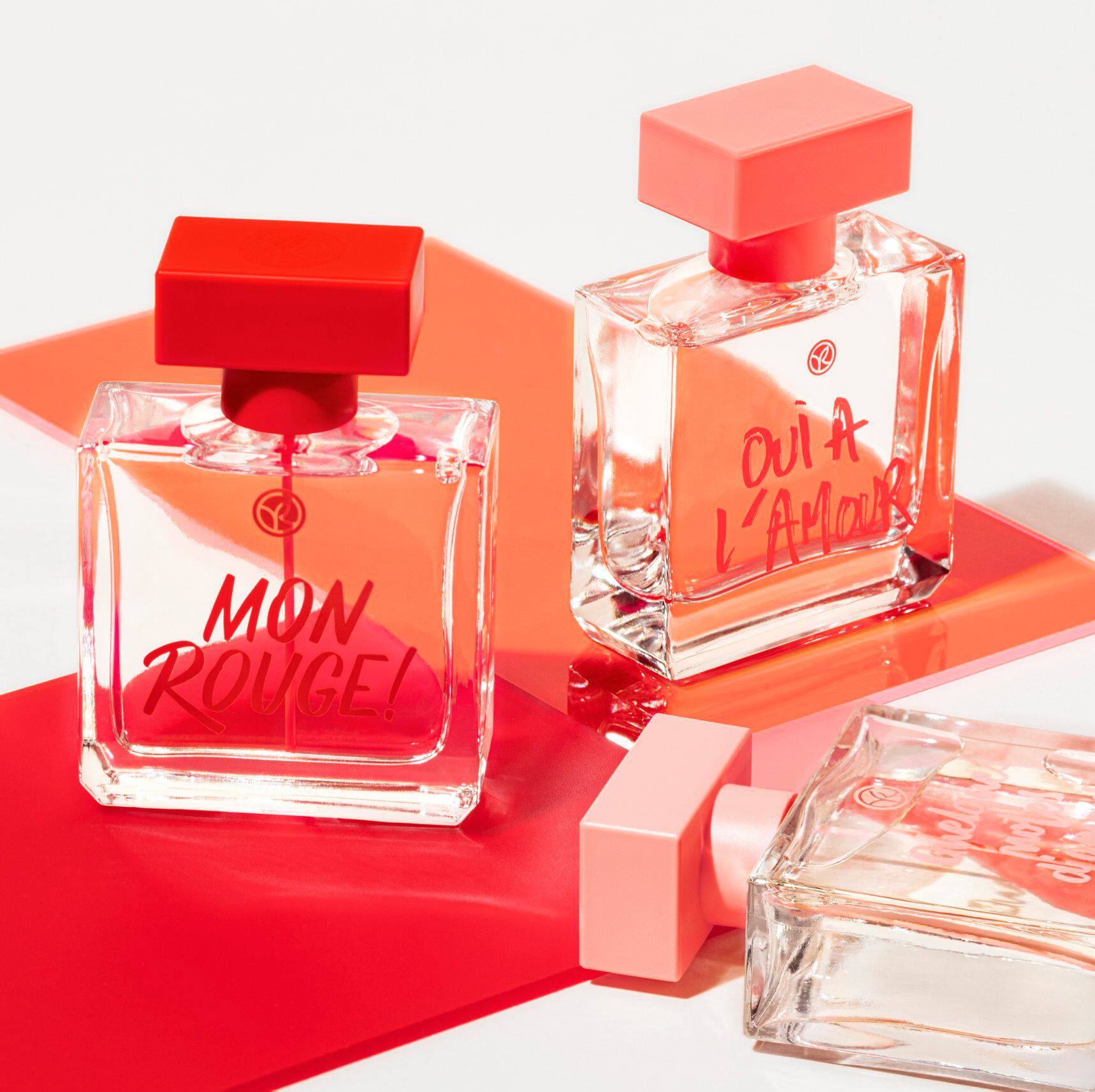 新品yvesrocher伊夫黎雪monrouge胭脂红香水30ml小众法国原装香水