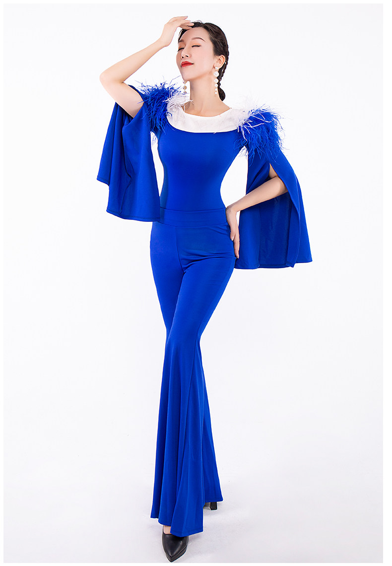 舞姿翼高级形体礼仪2女新款导师模特走秀舞蹈现代舞服装