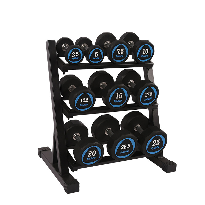 5公斤-25kg商用包胶pu哑铃