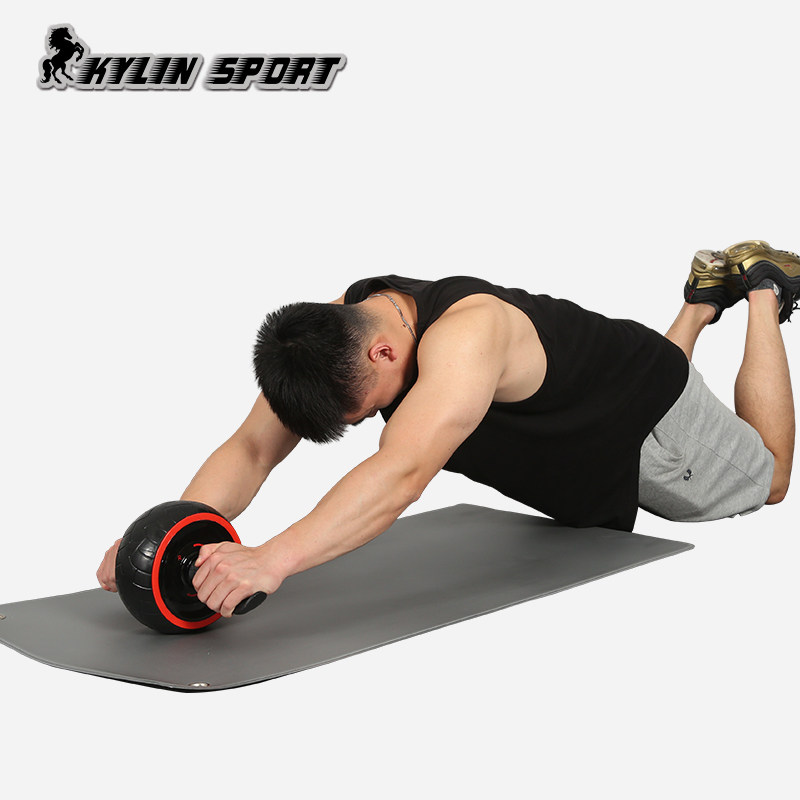 腹肌健身器男士健腹轮家用腹肌轮自动回弹马甲线运动健腹轮