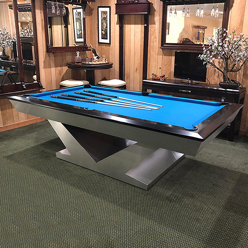 腾勃标准球台桌球别墅会所家用成人设计新中式台球桌