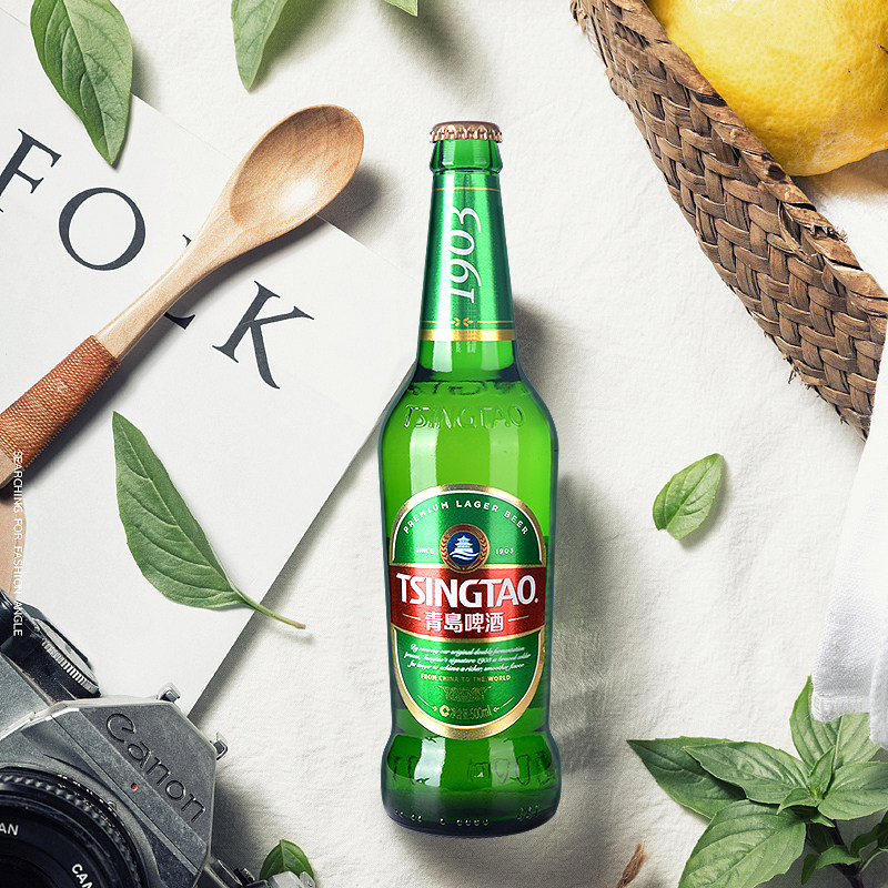 青岛经典啤酒500ml12瓶整箱1903精酿十二小多省啤酒