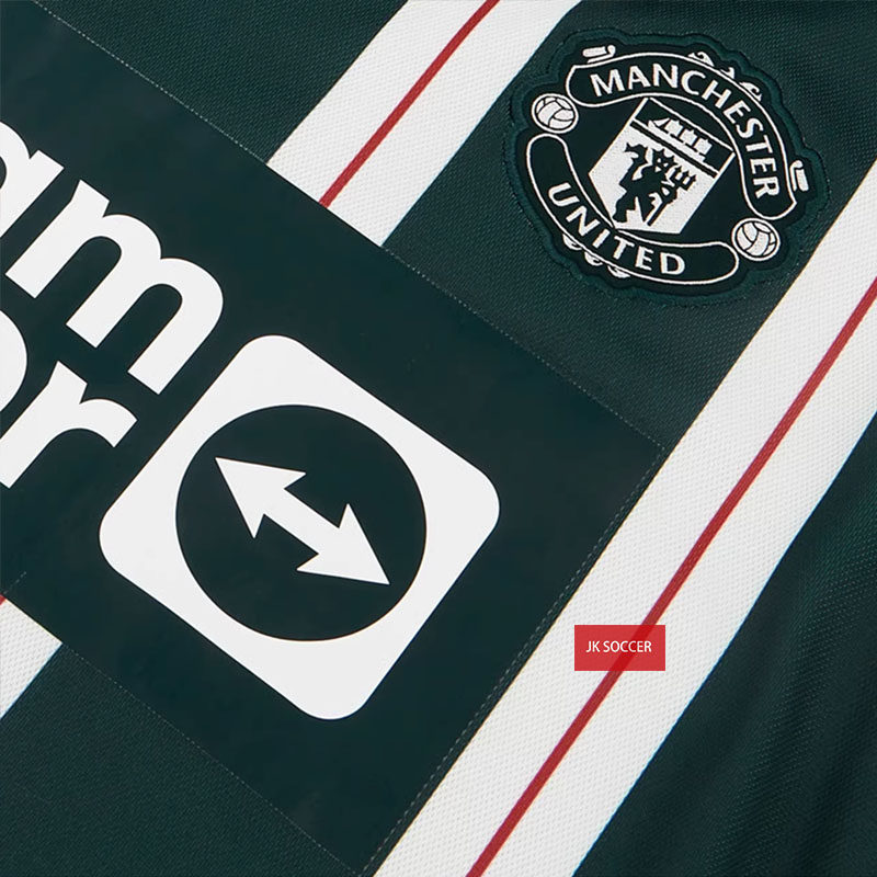 英超2324赛季曼联客场长袖球衣卡塞米罗拉什福德球迷版足球队服