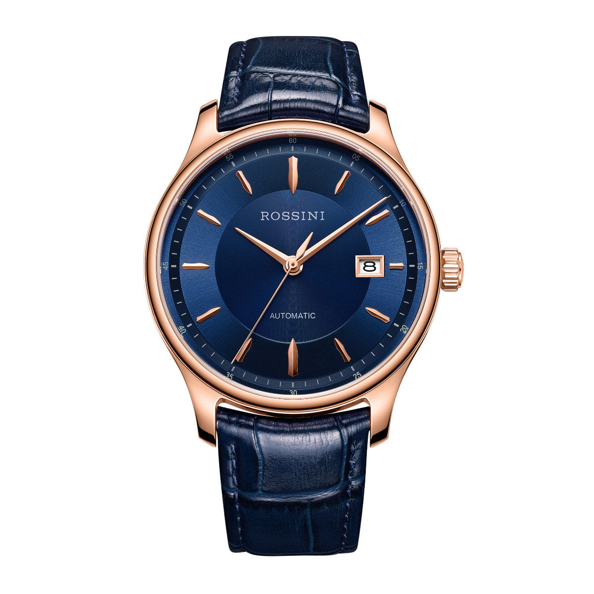 罗西尼手表自动自动机机械表官方正品防水男士腕表国产腕表