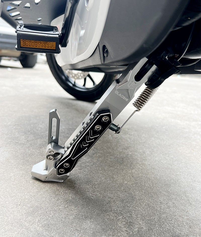 边撑九号踢脚电动车侧撑加长b110n70可调c90更多电动车零