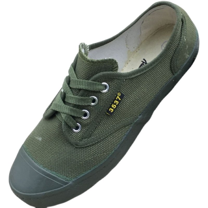 耐磨3537胶鞋军训防臭劳保户外解放鞋黄胶鞋平底解放鞋