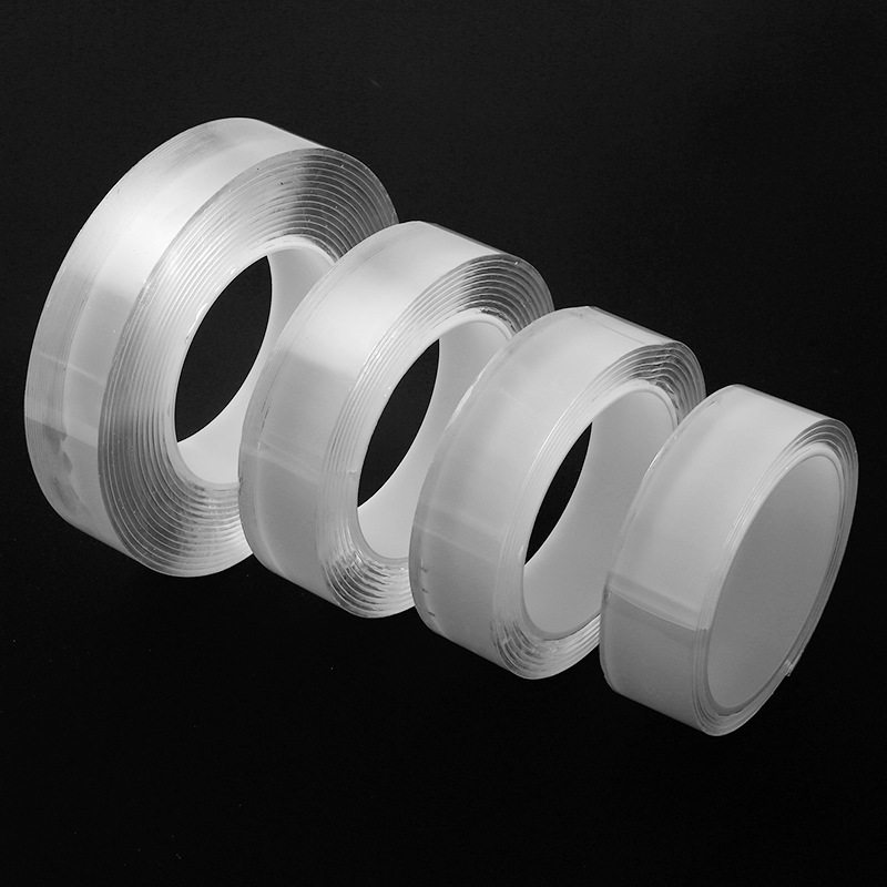 胶带纳米无痕强力防水透明亚克力双面双面胶多功能包装胶带