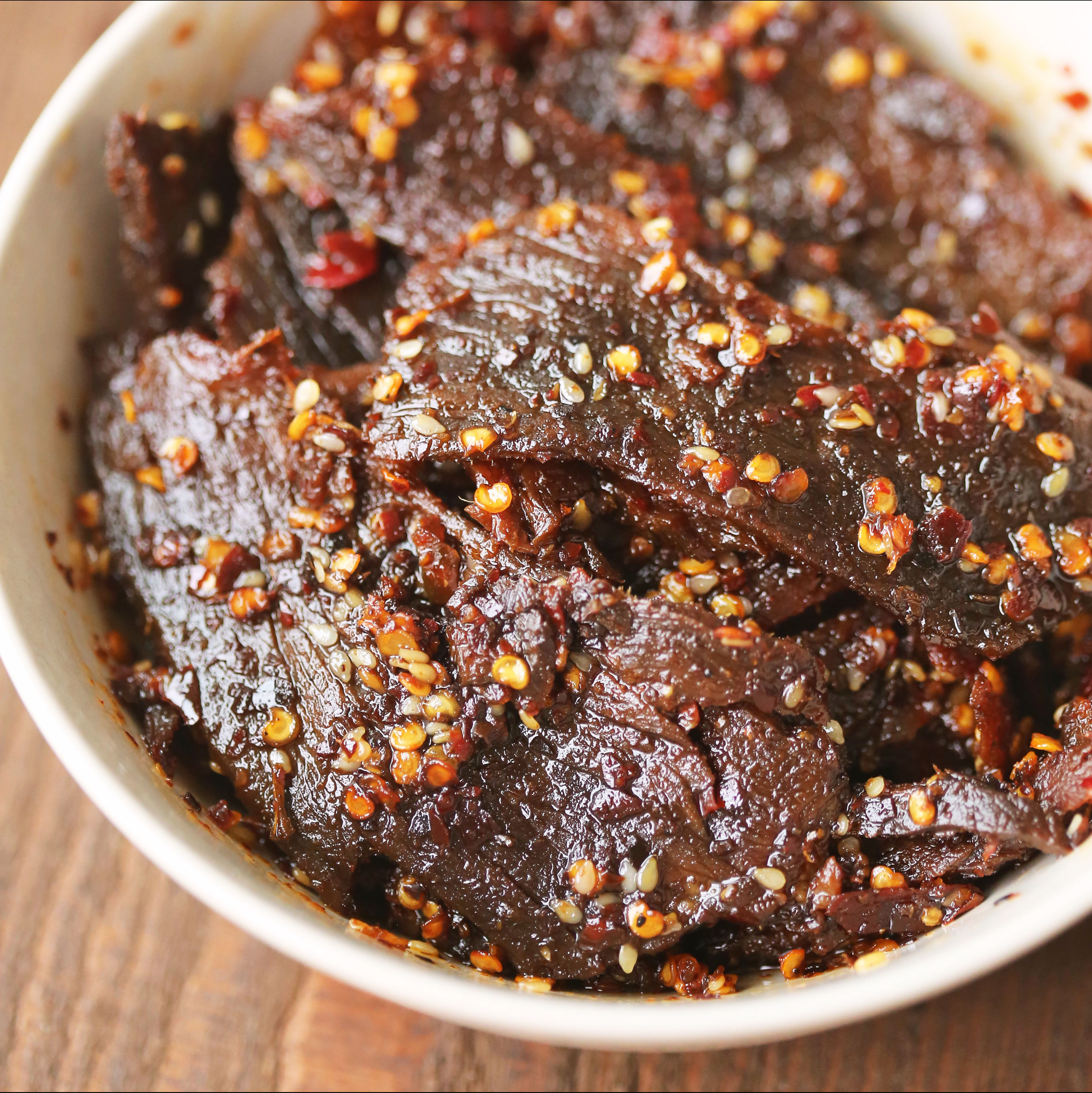 麻辣片片牛肉干四川自贡特产香辣熟食小吃休闲牛肉类