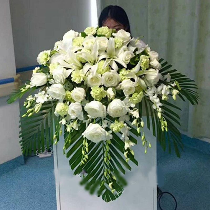 用花成都鲜花同城速递商务会议讲台花酒酒店鲜花速递商务用花