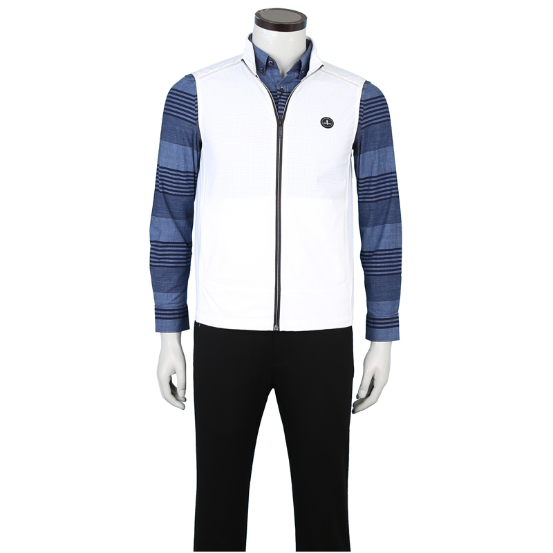 biemlfdlkk比音勒芬男装正品春装新品弹力针织马甲背心背心