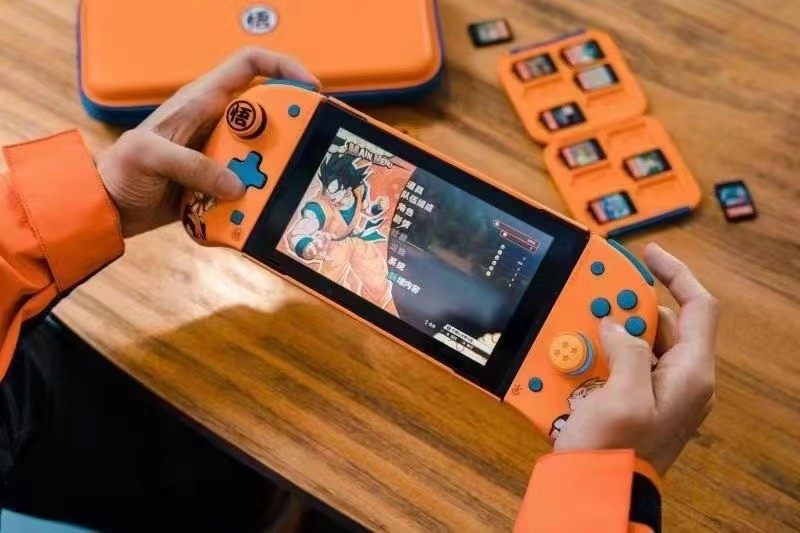 良值原装switcholed龙珠限定精英joycon左右无线switch手柄