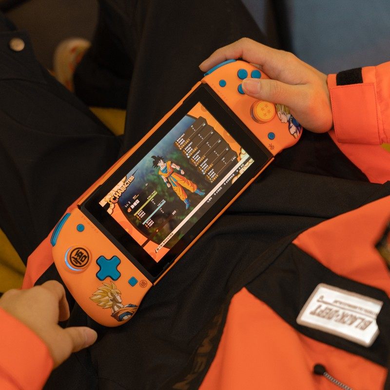 良值原装switcholed龙珠限定精英joycon左右无线switch手柄