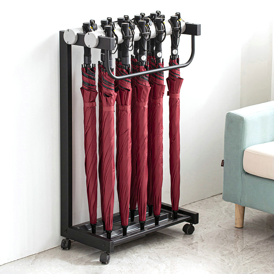 伞架带锁雨伞学校酒店大堂银行银行家家用商场超市家用雨伞架