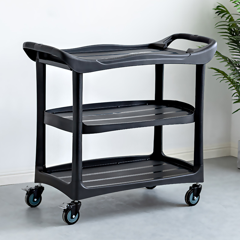 餐车移动酒店餐厅小手手推车收碗车饭店收集摆摊餐车