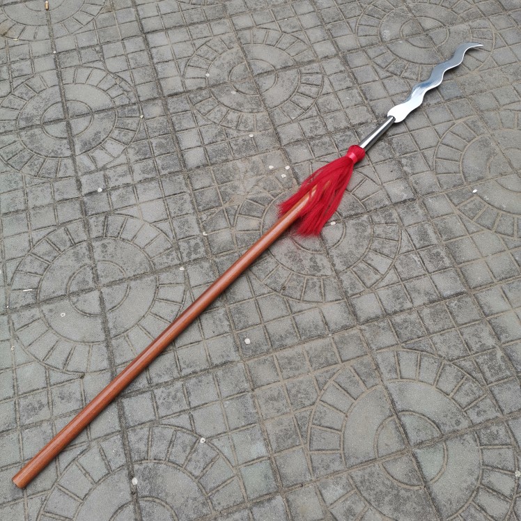 张飞蛇矛枪枪头丈八蛇武术器械十八般兵器表演训练道具更多武术装备