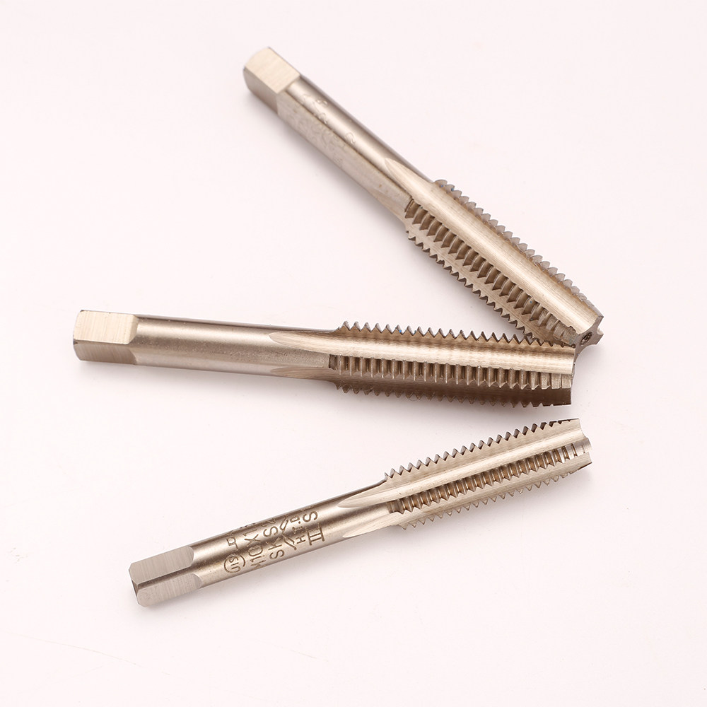 河工日标直槽丝锥丝攻高速钢材质m2m3m4机用丝锥