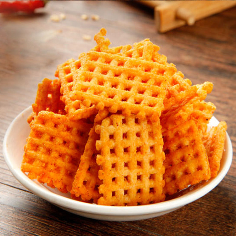 陕西特产怪猫锅巴麻辣辣味孜然网红ktv酒吧膨化食品