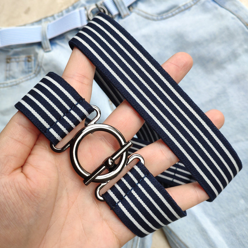 新品过敏隐形无痕松紧弹力腰带牛仔裤简易皮带腰带