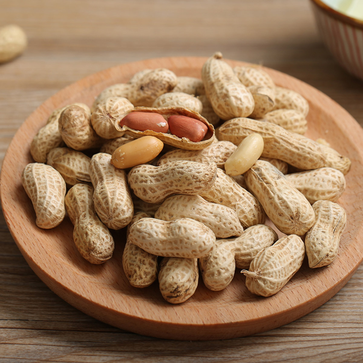 徽记蒜香花生360g袋装带壳咸干花生五香煮花生熟坚果炒货零食囤货