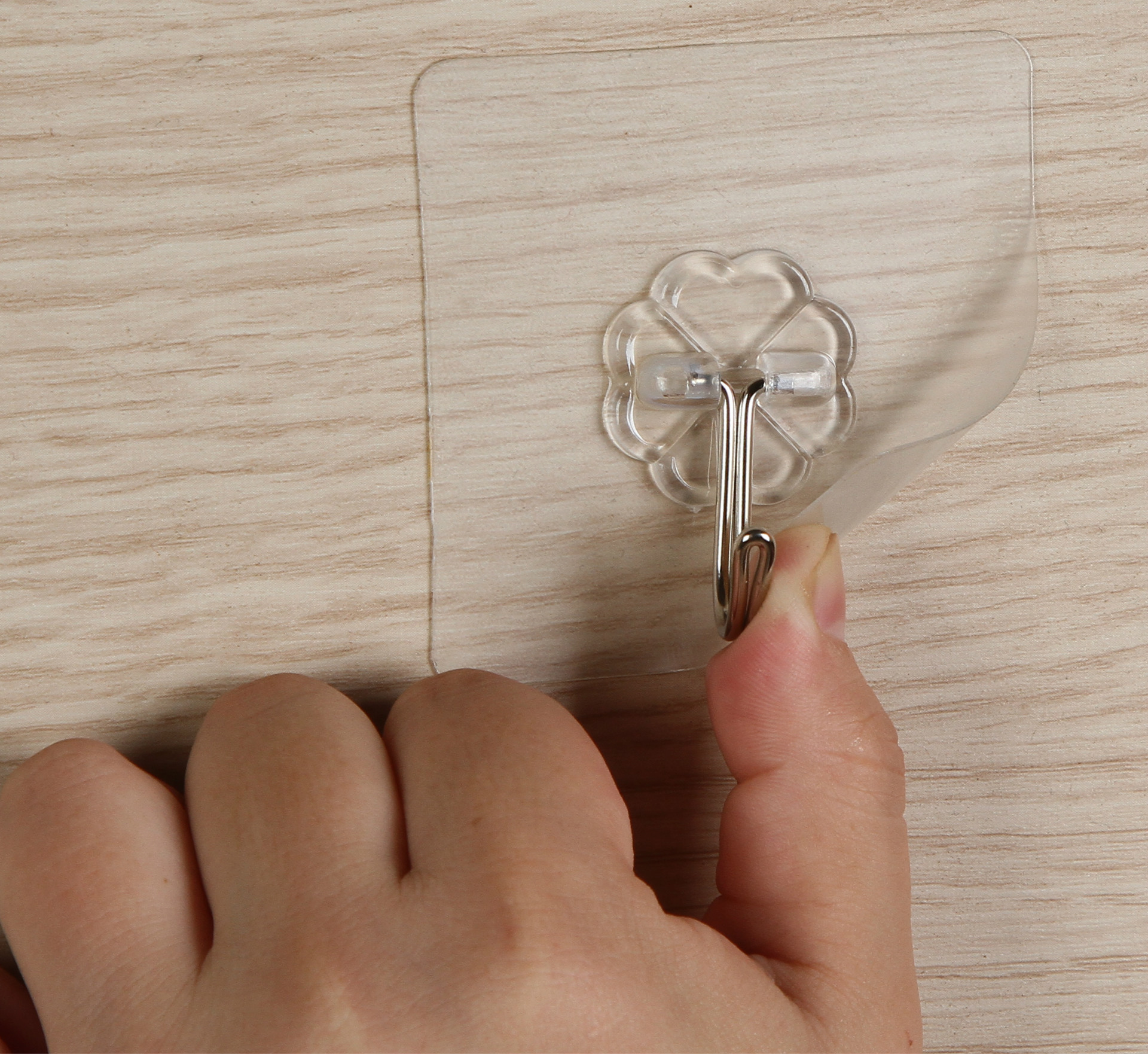 创意强力粘胶墙壁厨房瓷砖粘钩无痕吸盘门后挂钩