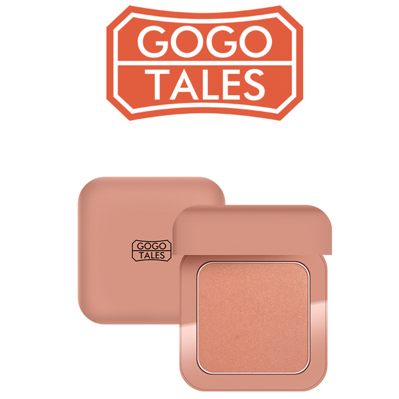gogotales戈戈舞胭脂腮红盘正品裸妆自然保湿提亮肤色修容初学者