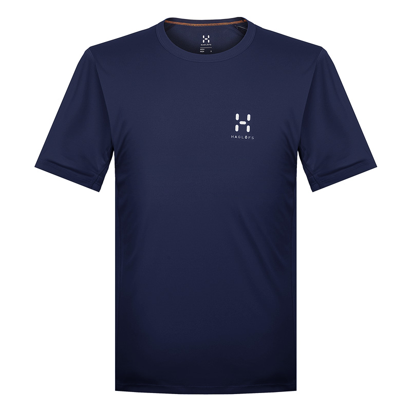 火柴棍HAGLOFS户外男快干衣柔软舒适排汗透气圆领短袖T恤603352