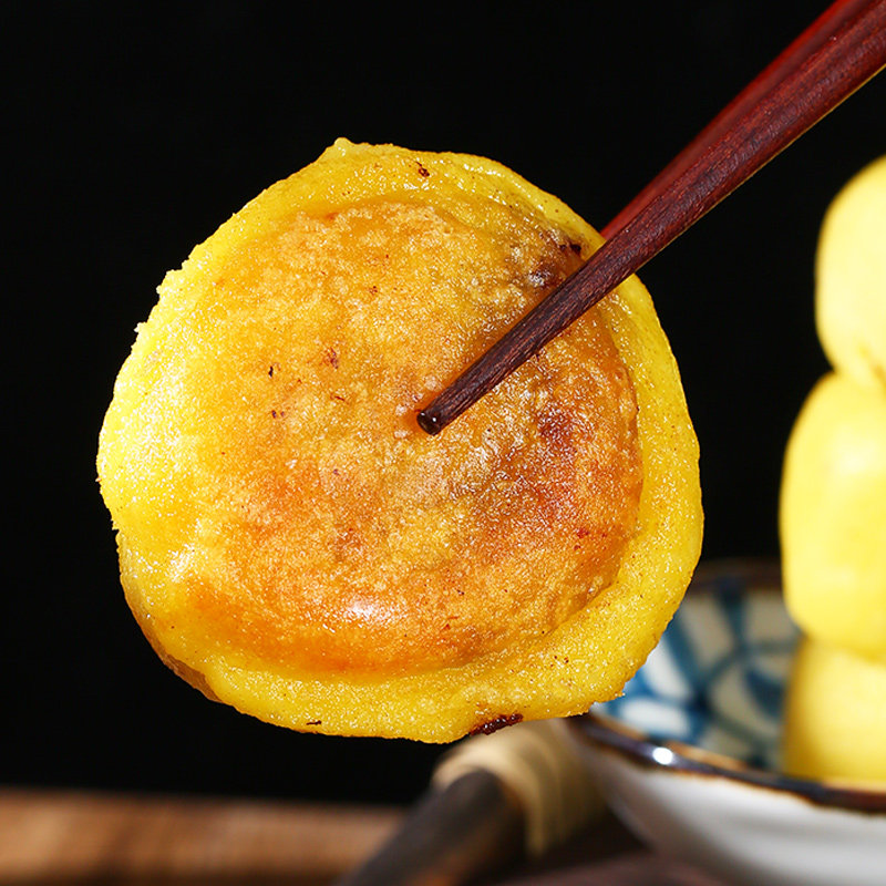 山西特色手工年糕油炸糕黄米面油传统红豆馅粘年糕